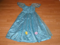 costum carnaval serbare rochie babrie printesa pentru copii de 6-7-8 ani foto