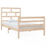 Cumpara ieftin Cadru de pat, 100x200 cm, lemn masiv de pin