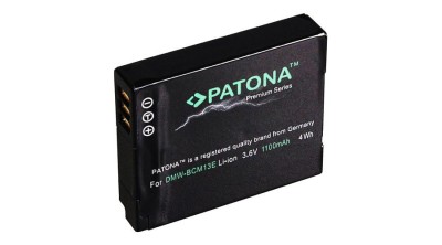 Baterie Panasonic DMW-BCM13 DMC-TZ41 DMC-TS5 DMC-FT5 1250mAh / 4.5Wh / 3.6V Premium - Patona Premium foto