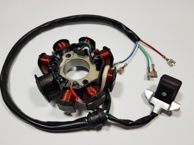 Magnetou Stator Aprindere Scuter ATV CG 125cc - 8 bobine foto