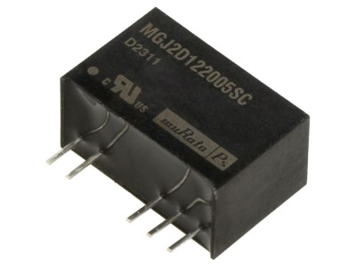 Convertor DC/DC 2W 20V -5V THT foto