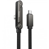 Cablu Date si Incarcare USB-C - USB-C HOCO U150 Exquisite, 60W, 1.2m, Negru