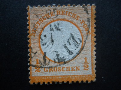 1872 GERMANIA REICH SCUT MIC foto