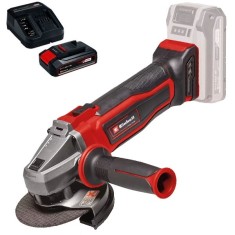 Einhell TE-AG 18/115 Q Li PXC + Starter Kit - Polizor unghiular 115 mm + Set 1 acumulator si incarcator Li-Ion 18 V 2.5 Ah foto