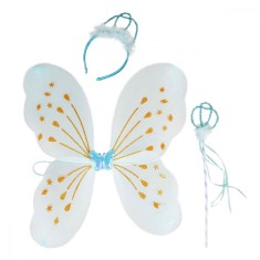 Set aripi de fluture cu accesorii, Pretty Pinky