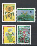 Congo 1990 Mi 1199/202 MNH, nestampilat - Flori, Flora
