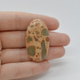 Cabochon jasp leopard 41x23x6mm c37