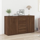 Bufet vidaXL Stejar maro Lemn prelucrat 120 x 36 x 69 cm Bufet