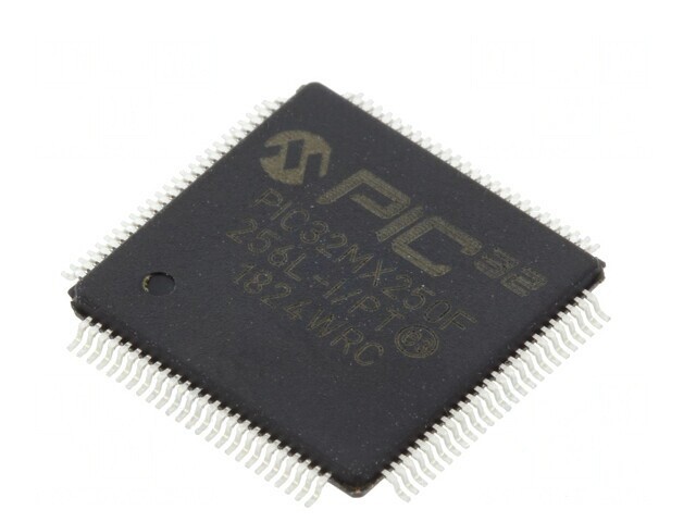 Microcontroler PIC32 256kB 8MHz SMD TQFP44