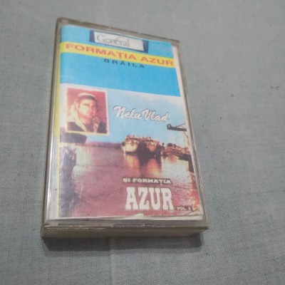 CASETA AUDIO FORMATIA AZUR BRAILA ORIGINALA RARA!!!!DE TARABA foto