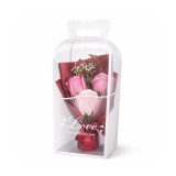 Cumpara ieftin Cadou floral Elegant cu trandafiri artificiali din spuma - KRMS116