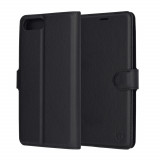 Husa pentru iPhone 7 Plus / 8 Plus, Techsuit Leather Folio, Black