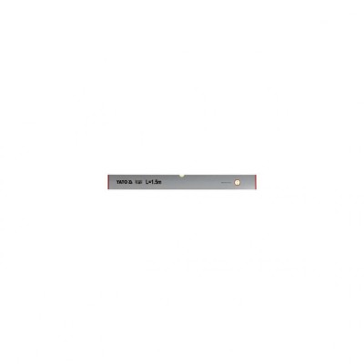 Dreptar din aluminiu cu 2 bule 1,5 m Yato YT-3071 foto