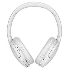 CASTI Baseus Encok D02 PRO, utilizare multimedia, smartphone, over the ear, pliabile, microfon pe casca, conectare prin Bluetooth 5.0, alb &quot;NGTD010302