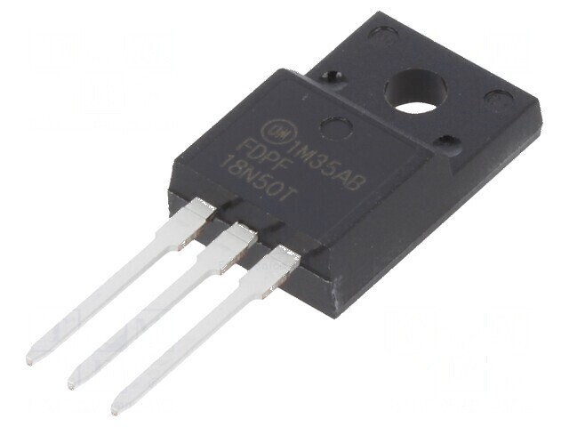 Tranzistor N-MOSFET 500V 10,8A 38,5W TO220FP