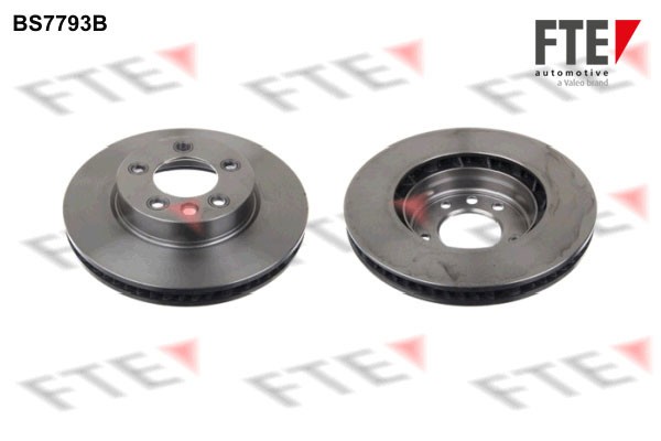 FTE 9081036 COATED RANGE FTE Disc frana