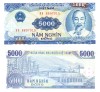 Vietnam 5000 Dong 1991, P-108, UNC, Bancnota