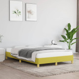 Cadru de pat, verde, 120 x 200 cm, material textil GartenMobel Dekor, vidaXL