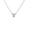 Colier argint 925 litera v, 40 cm
