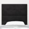 Tablie cap Negru 80 cm Catifea - 3