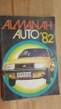 Almanah Auto &#039;82, 184 pagini, 24x17 cm