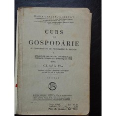 CURS DE GOSPODARIE PTR CLS VI-MARIA GENERAL DOBRESCU