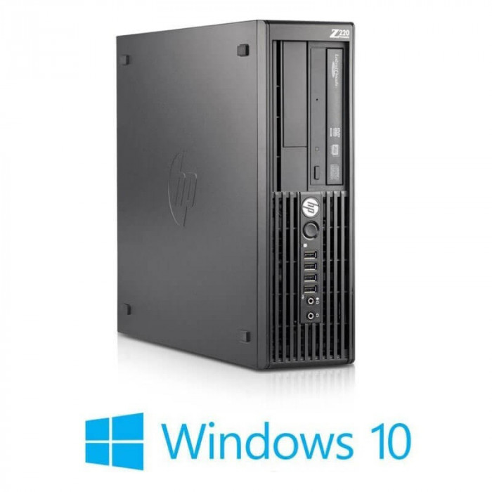 Workstation HP Z220 SFF, E3-1225 v2, Win 10 Home