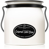 Milkhouse Candle Co. Creamery Caramel Cold Brew lum&acirc;nare parfumată Butter Jar 454 g, Milkhouse Candle Co.