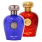 Blue Oud + Opulent Red