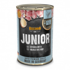 BELCANDO Junior - carne de pasăre cu ouă- tin 400g