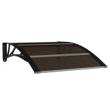 Cumpara ieftin Copertina de usa neagra 100x75 cm, policarbonat