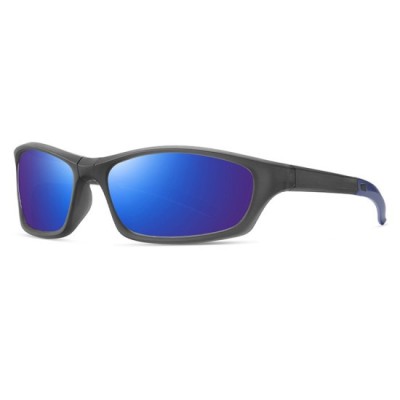 Ochelari pentru Ciclism, Pliabili - Techsuit (24101) - Gun / Blue foto