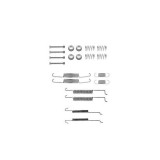 Set accesorii reparatie saboti frana Delphi LY1121, parte montare : Punte Spate