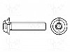 Surub M5, otel inoxidabil A2, 12mm, cap buton, BOSSARD, 3060960