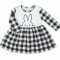 Rochita cu maneca lunga Nicol &quot;Bunny&quot; (163364) Marime 80 (9-12 luni)