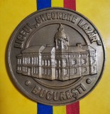 SV * LICEUL GHEORGHE LAZAR Bucuresti * 125 Ani de la Infiintare * 1860 - 1985