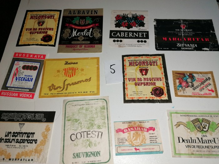 LOT 15 ETICHETA / ETICHETA VECHI BAUTURI