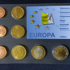 Set Euro - Probe - Vatican 2010, 8 monede