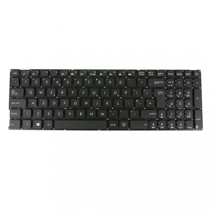 Tastatura Laptop, Asus, A541, A541S, A541SA, A541SC, A541U, A541UA, A541UV, K541, K541U, K541UJ, VM591, VM591U, VM591UV, layout UK
