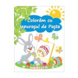 Coloram cu Iepurasul de Pasti. Carte de colorat - Editura Elicart