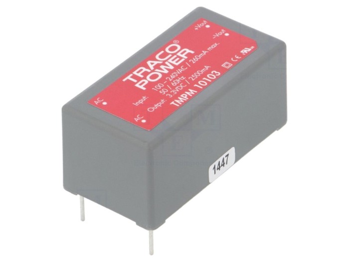 Convertor AC/DC 3,3V DC 8,3W