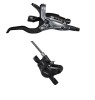 Frana Pe Disc Set Asamblat Shimano Alivio St-M4050(R) Br-Mt400(R), Fara Adaptor,... Cod:EM40502KRRXRA170P3