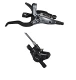 Frana Pe Disc Set Asamblat Shimano Alivio St-M4050(R) Br-Mt400(R), Fara Adaptor,... Cod:EM40502KRRXRA170P3