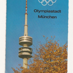SG9 -Carte Postala -Germania- Olympiastadt Munchen, circulata 1972