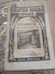 C. Biblioteca Agricola păm&acirc;ntul nr1
