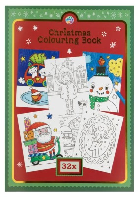 Carte de colorat - Vine Craciunul (32 pag.) foto