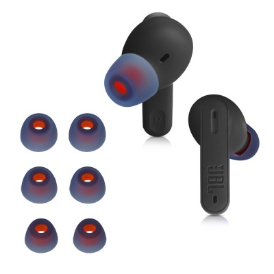 Set 6 Varfuri de schimb Kwmobile pentru JBL Tune 230 NC TWS / T230NC, Albastru, Silicon, KWM000018QQ003C foto