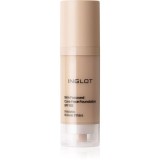 Inglot Skin Focused Care Face Foundation SPF 50 acoperire make-up SPF 50 culoare 303 Porcelain Beige 30 ml