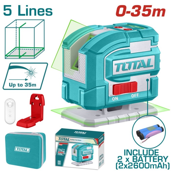 TOTAL - NIVELA LASER 0-35M