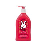 GEL DUS &amp; SAMPON COPII CAPSUNE POMPITA 400ML